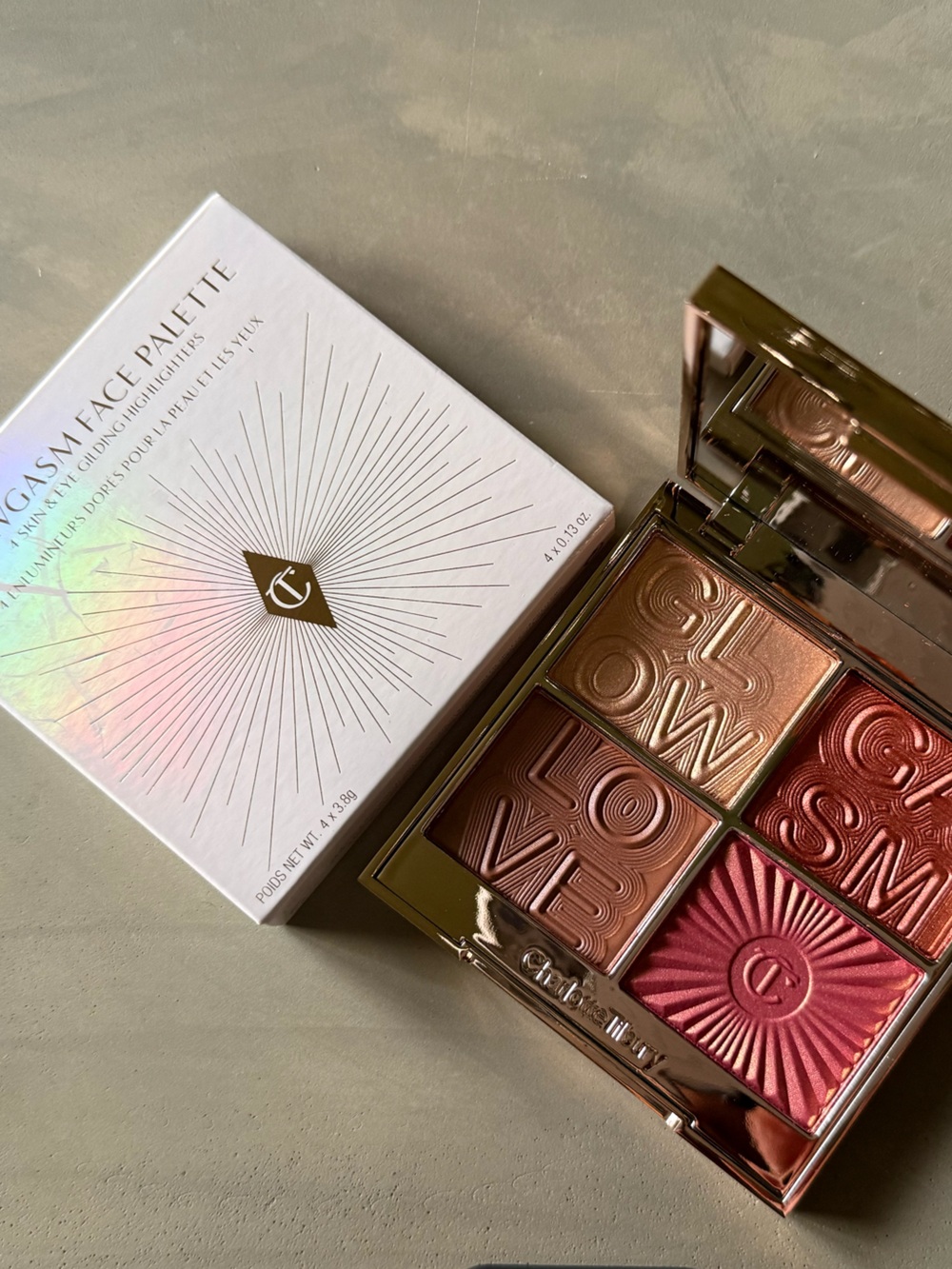 Charlotte Tilbury Glowgasm Face Palette - Lovegasm
